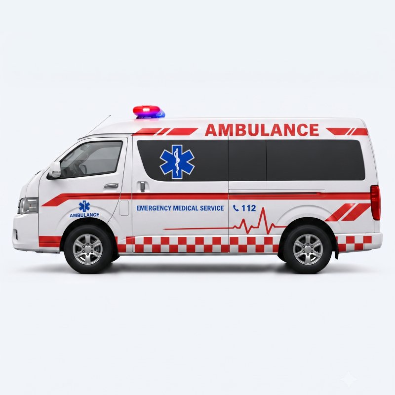 Minibus Listrik Ambulance